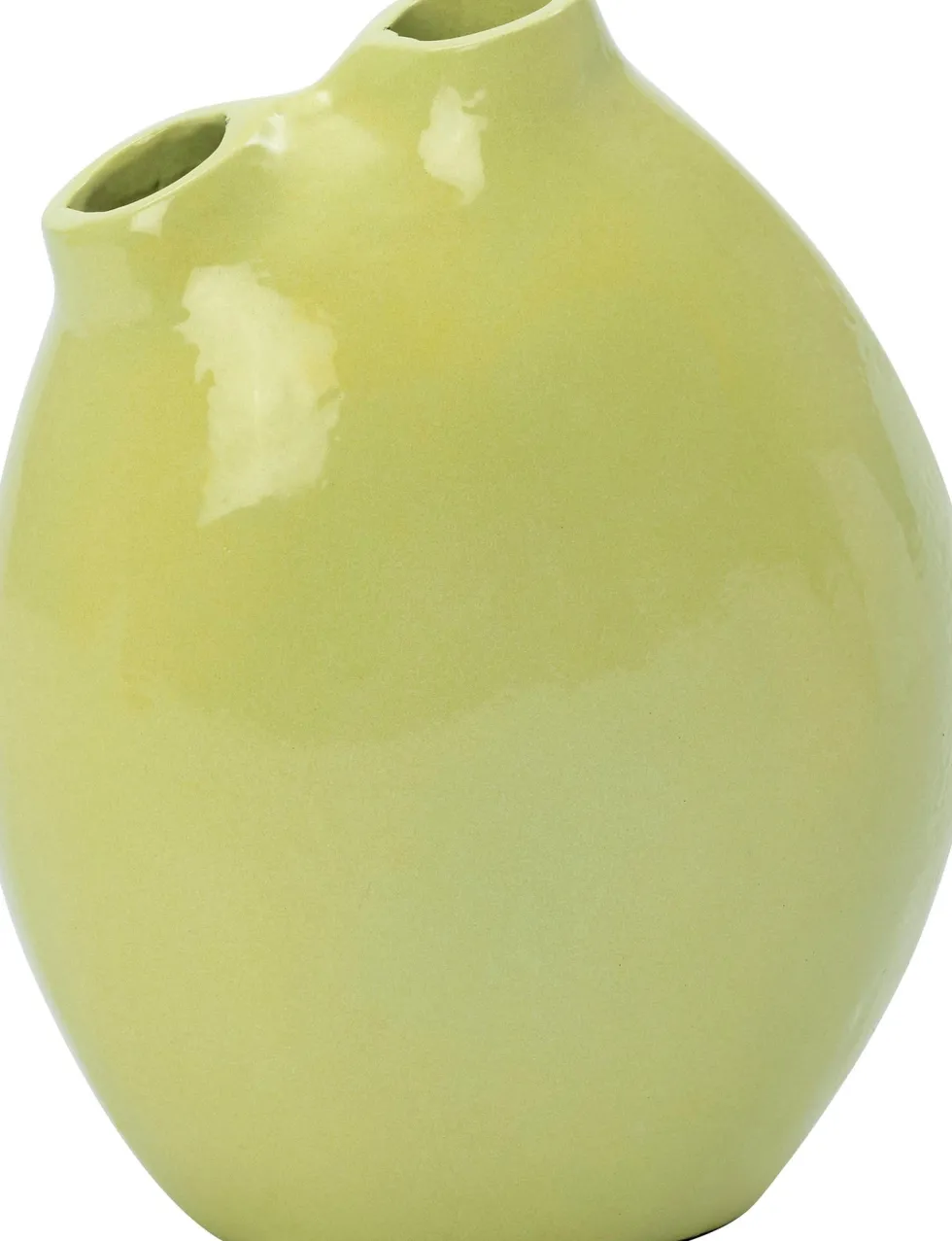 Intratuin vaas Jilly groen 18 x 13 x 23 cm