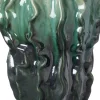 Intratuin vaas Joek groen D 21,2 H 31 cm