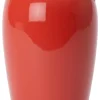 Intratuin vaas Joren rood 18,5 x 17 x 30 cm