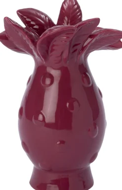 Intratuin vaas Justin rood 17 x 12 x 23,8 cm