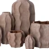 Intratuin vaas Kiel bruin D 10,5 H 15 cm