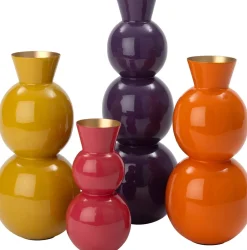 Intratuin vaas Lieve paars D 18 H 48,5 cm