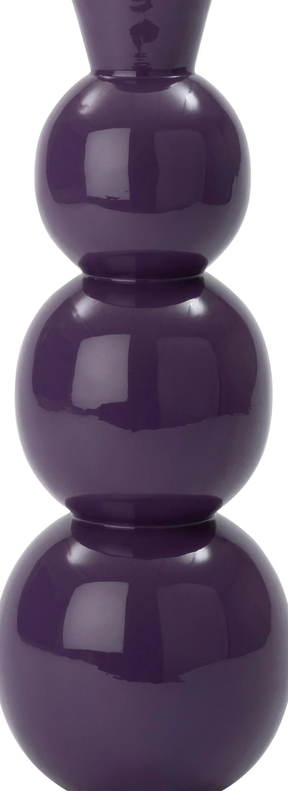 Intratuin vaas Lieve paars D 18 H 48,5 cm