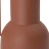 Intratuin vaas Linn rood D 19 H 43 cm