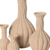 Intratuin vaas List beige D 10,5 H 16,8 cm