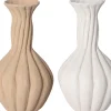 Intratuin vaas List wit D 25,5 H 50 cm
