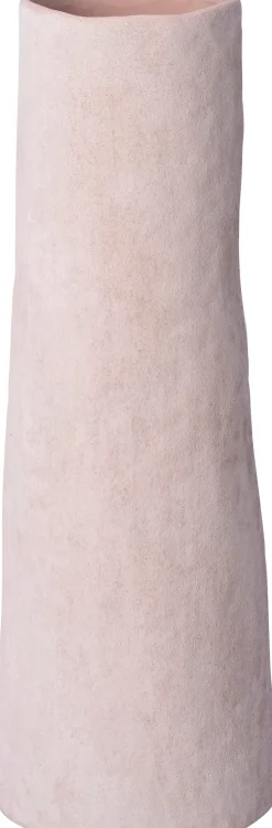 Intratuin vaas Lowca roze D 14 H 50 cm