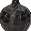 Intratuin vaas Maud zwart D 29 H 34 cm
