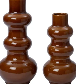 Intratuin vaas Maura bruin D 22 H 50 cm