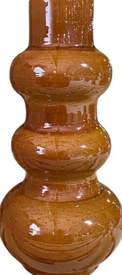 Intratuin vaas Maura bruin D 28 H 60 cm