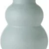 Intratuin vaas Melli blauw D 12 H 35 cm