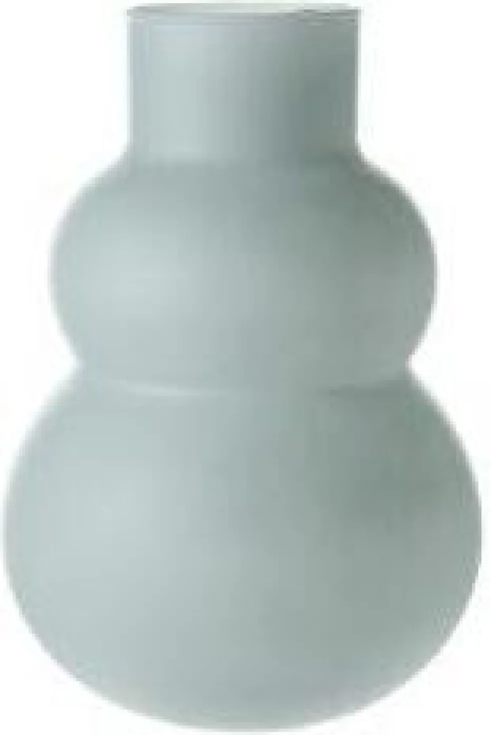 Intratuin vaas Melli blauw D 12 H 35 cm