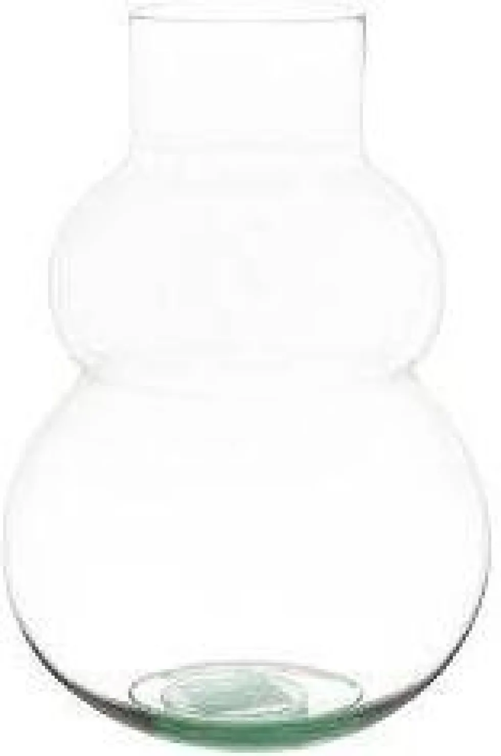 Intratuin vaas Melli transparant D 26 H 40 cm