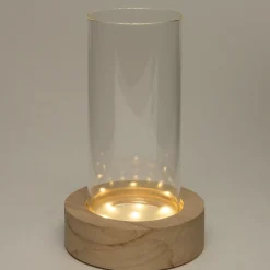 Intratuin vaas met verlichting D 10,6 H 17,5 cm
