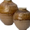 Intratuin vaas Mieke bruin D 25,7 H 29,8 cm
