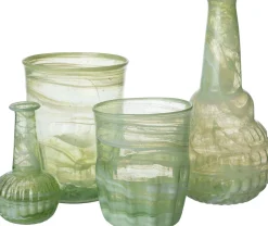 Intratuin vaas Mien groen D 13 H 13 cm