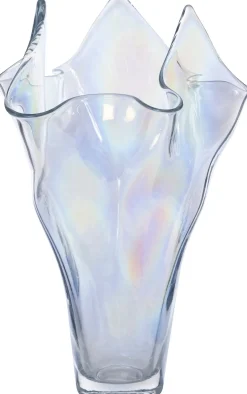 Intratuin vaas Minck transparant D 22 H 40 cm