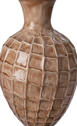 Intratuin vaas Mirjam beige D 29 H 42 cm
