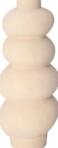 Intratuin vaas Nelson beige 18 x 16 x 44,3 cm