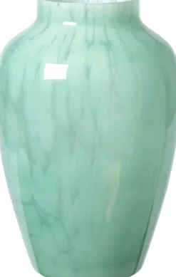 Intratuin vaas Oakham groen D 20 H 30 cm