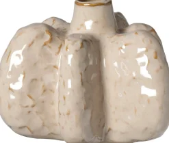 Intratuin vaas Omar crème 13,5 x 13 x 10 cm