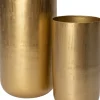 Intratuin vaas Oulu goud D 21 H 38 cm