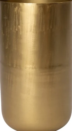 Intratuin vaas Oulu goud D 21 H 38 cm
