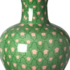 Intratuin vaas Oxted groen D 26 H 39 cm