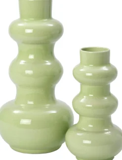 Intratuin vaas Polla groen D 22 H 50 cm