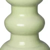 Intratuin vaas Polla groen D 17 H 35 cm