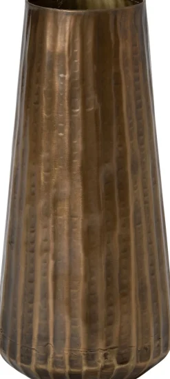 Intratuin vaas Rance goud D 14 H 30 cm