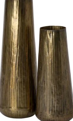 Intratuin vaas Rance goud D 27 H 65 cm