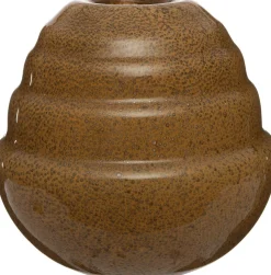 Intratuin vaas Safa geel D 11,5 H 11 cm