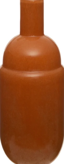 Intratuin vaas Safa oranje D 12 H 31 cm