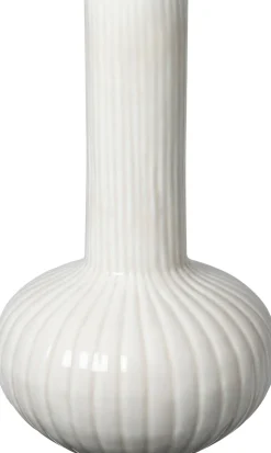 Intratuin vaas Seaham wit D 25 H 40 cm