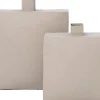 Intratuin vaas Seaton grijs 24 x 11 x 28 cm