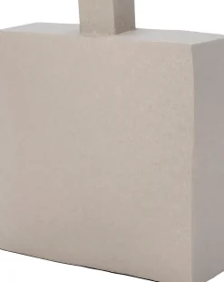 Intratuin vaas Seaton grijs 34 x 14 x 37 cm