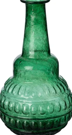 Intratuin vaas Shae donkergroen D 11 H 21 cm