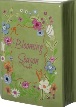 Intratuin vaas Story Blooming Season groen 20 x 19 x 25 cm