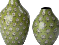 Intratuin vaas Tali groen D 21 H 31 cm