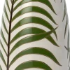 Intratuin vaas Tedi wit / groen D 37 H 56 cm