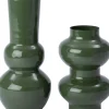 Intratuin vaas Tijs groen D 16 H 25,5 cm