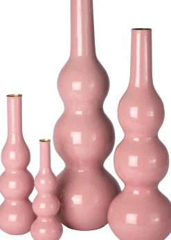 Intratuin vaas Totnes roze D 11 H 35 cm