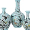 Intratuin vaas Uva blauw D 20 H 36 cm