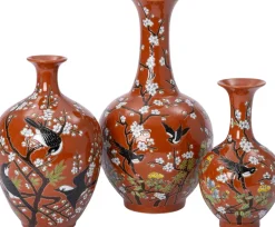Intratuin vaas Uva oranje D 20 H 36 cm