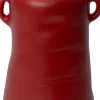 Intratuin vaas Wos rood 22 x 20 x 35 cm