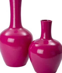 Intratuin vaas Xav roze D 35 H 50 cm