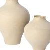 Intratuin vaas Yvan crème D 20,5 H 22,5 cm
