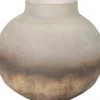 Intratuin vaas Zair koper/grijs D 10 H 9 cm