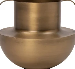 Intratuin vaas Zev goud D 20,5 H 18 cm